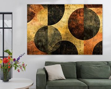 Abstract design with geometric shapes by Imperial Art House
