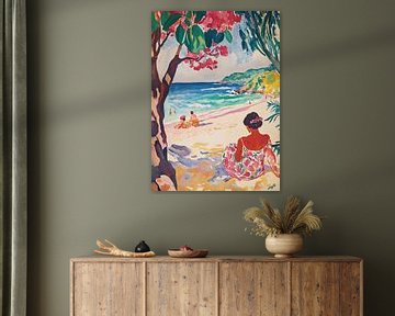 Watercolour in the style of Matisse by Niklas Maximilian