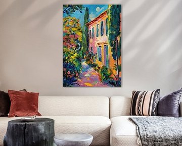 South of France in the style of Matisse by Niklas Maximilian