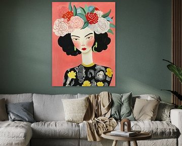 Florale Majestät von Franka Poulain