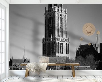 Die Kathedrale von Utrecht vom Springweg-Parkplatz aus (1)