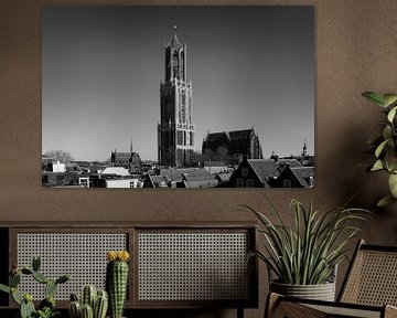De Dom van Utrecht vanaf de parkeergarage Springweg (2)