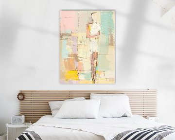 Abstract Vrouw van Kunst Kriebels