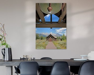 Chapel of the Transfiguration in het Grand Teton N.P.