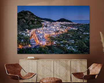 Mountain village of Frigiliana in Andalusia by Voss photography
