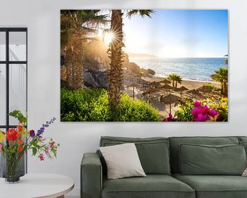 Nerja beach on the Costa del Sol by Voss photography