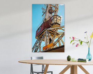 Oude industriële kraan van Brave Toaster Photos