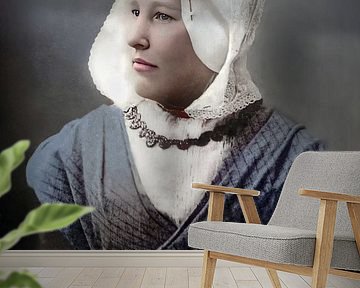 Zeeland girl in Goese costume by Affect Fotografie