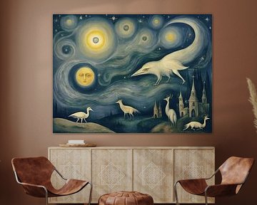Moon night visit