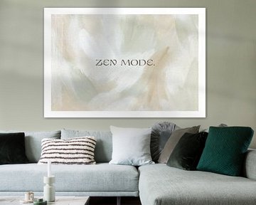 Zen Mode (light strokes) by Treechild