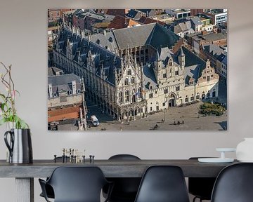 Het stadhuis van Mechelen. van Jaap van den Berg