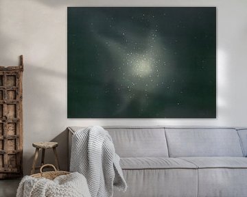 Étienne Léopold Trouvelot, ‘Star Cluster in Hercules’ in The Trouvelot Astronomical Drawings Manual, 1882. van Teylers Museum