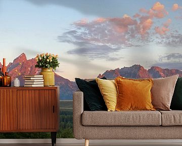 Zonsopkomst boven Grand Teton N.P. van Antwan Janssen