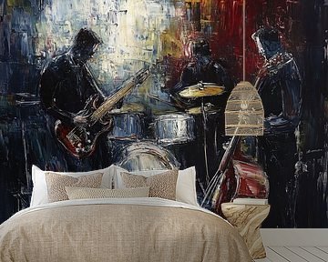 Abstrakte Musikanten