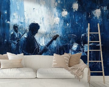 Abstrakte Soul-Musiker