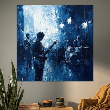 Abstrakte Soul-Musiker