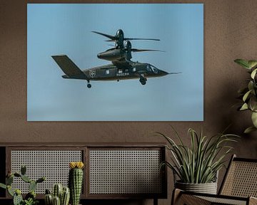Tiltrotor-vliegtuig de Bell V-280 Valor. van Jaap van den Berg