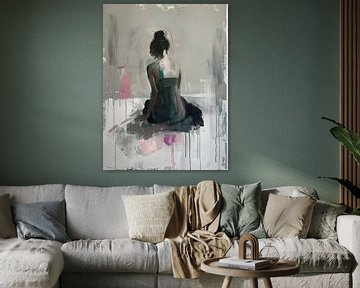Zwarte Vrouw van Kunst Kriebels