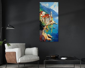 Kroatië Kunst van Abstract Schilderij