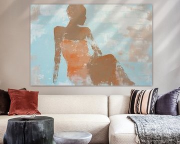 Urban Silence van Abstract Schilderij