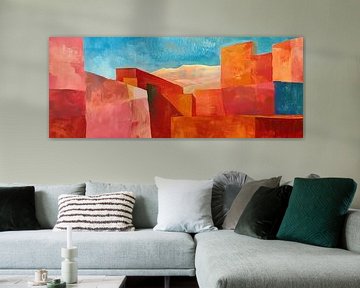 Modern abstract schilderij van Abstract Schilderij