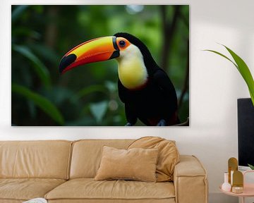 Toucan in the Wild. by AVC Art Studio