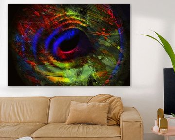Het oog van chaos van Photoart-Naegele