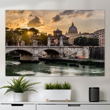 Sunset Rome - Views of the Vatican