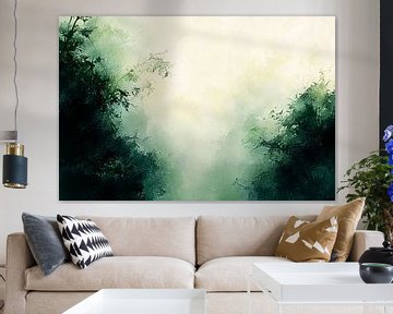 Abstract bos met lichtval van Art & Soul Creations