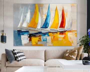 Zeilregatta van ARTemberaubend