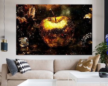 Gouden appel met luxe details van Imperial Art House