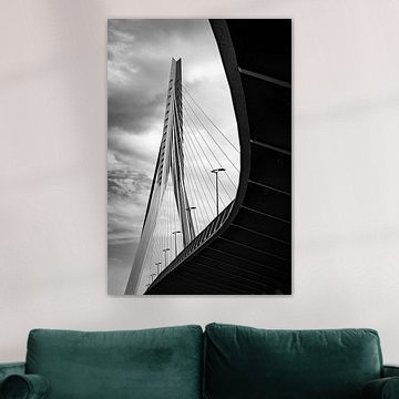 Erasmus Bridge by Nikita Sukhinin