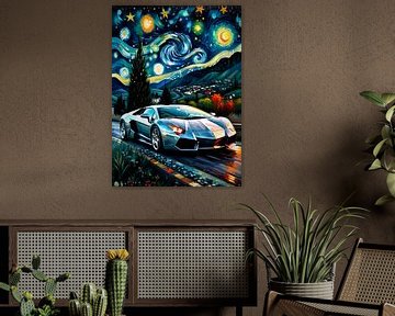 De Lamborghini Reventón - editie voor de sterrennacht van MIROKKU