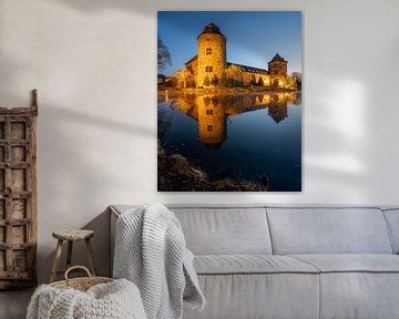 Huis aan huis, Ratingen, Noordrijn-Westfalen van Alexander Ludwig