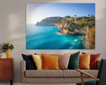 Scenic coastal view of Ischia Island near Sant'Angelo by Stefano Orazzini