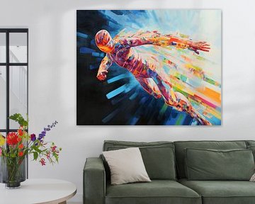 Vooruitgaand figuur | Beweeglijke Figuur van ARTEO Schilderijen