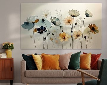 Fijn boeket bloemen van FRESH Fine Art