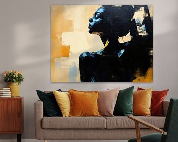 Blauwe Reflectie van De Mooiste Kunst