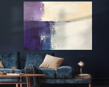 Contrast | Serene Color Clash van ARTEO Schilderijen