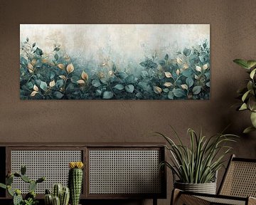 Bladmotief | Gouden Blad Kunst van I ❤ Bloemen