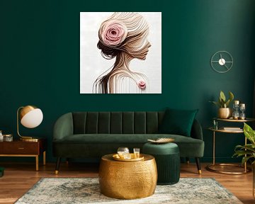 Bloem van Rust van FoXo Art