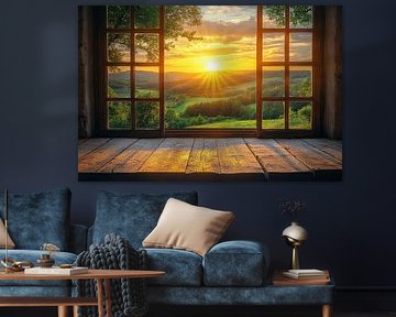 look through the window