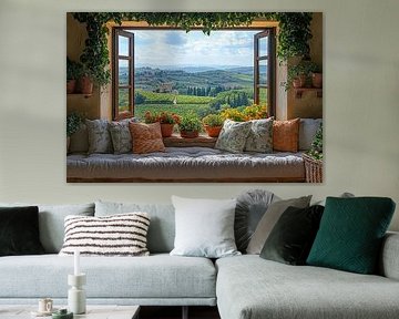 look through the window