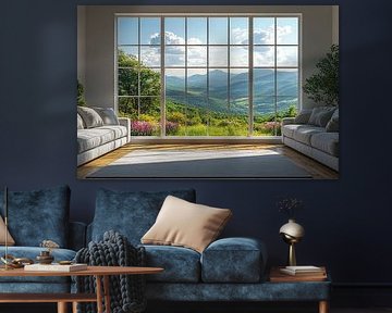 Blick durch das Fenster von Egon Zitter