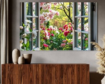 Blick durch das Fenster von Egon Zitter