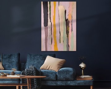 Pastel Abstract Shabby Chic by Niklas Maximilian