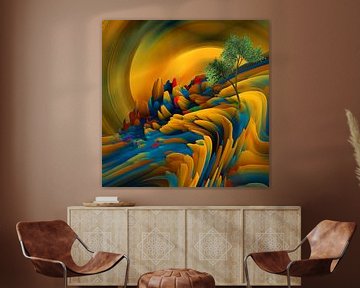 Zonsondergang van Robin Petersen