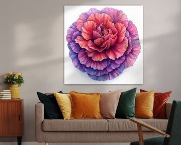 Nelkenblüte von Chromatic Fusion Studio