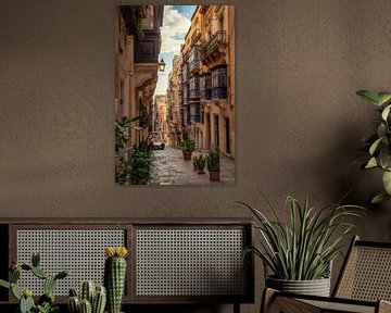 Een doolhof van balkons en smalle straatjes van Loris Photography