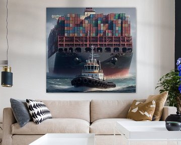 Auf der Elbe von Kay Weber